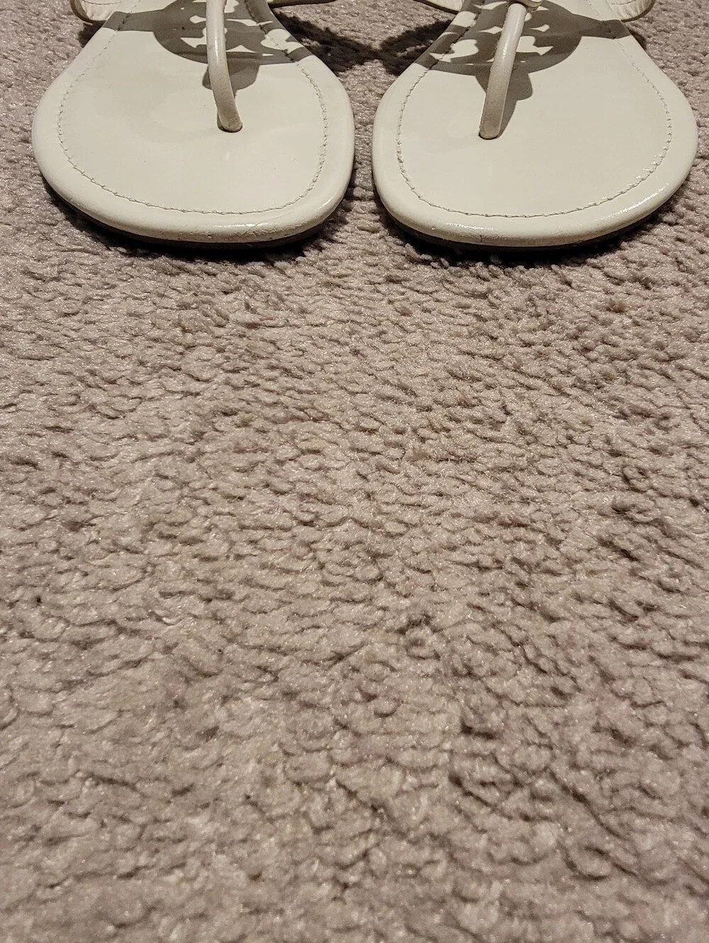 Tory Burch Miller Sandals White Size 12